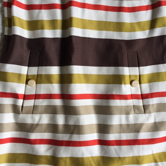 NWT J.McLaughlin Viv Jewel Autumn Striped Dress, 0 - Picture 5 of 6